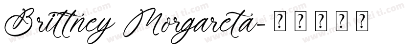 Brittney Morgareta字体转换